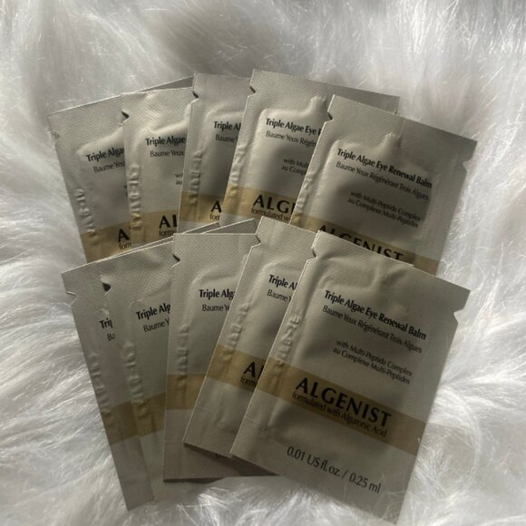 Algenist Triple Algae Eye Renewal Balm Samples X10‎ - Picture 1 of 3